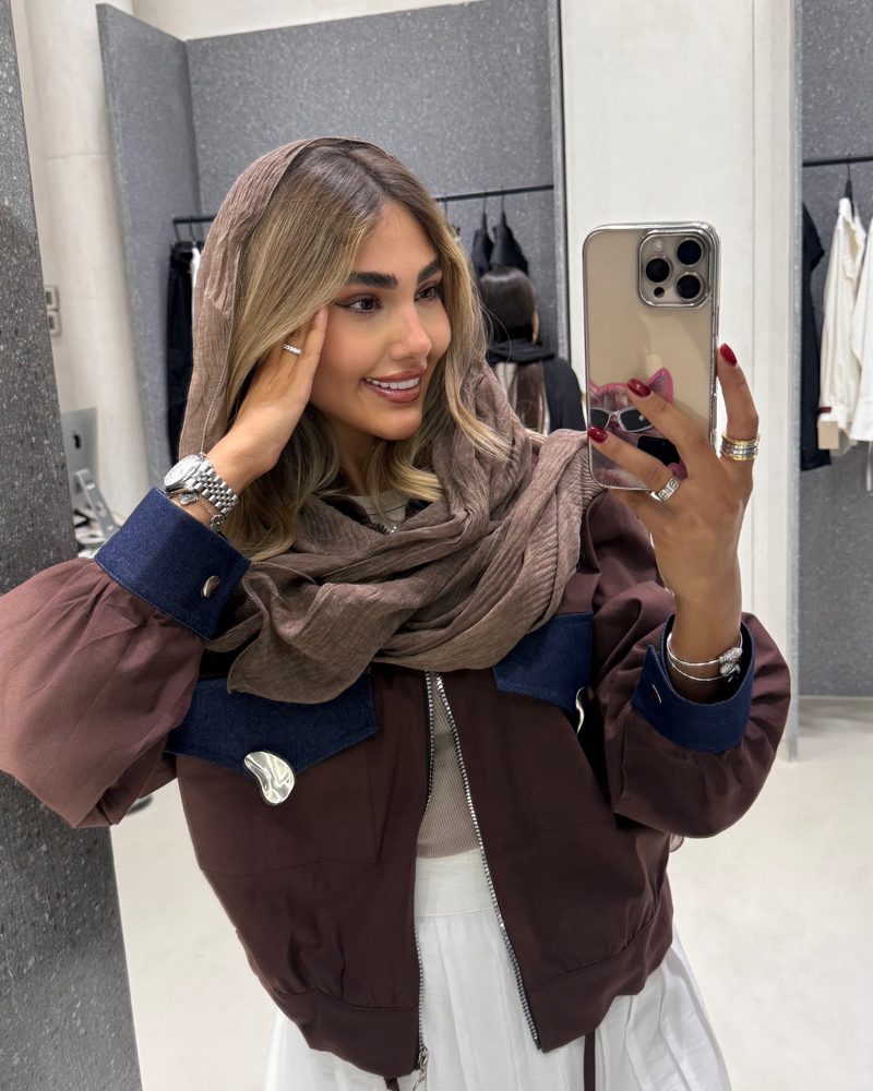 شال پلیسه دور فنردار کد AM353-9