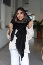 شال پاییزی Am709 کد رنگی 9 مشکی