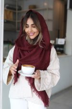 شال پاییزی Am709 کد رنگی 5