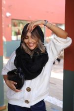 شال رینگی Am508 کد رنگی 4مشکی - Image 4