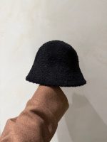 کلاه باکت جنس بوکله رنگ مشکی - Image 3