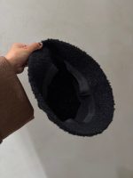 کلاه باکت جنس بوکله رنگ مشکی - Image 2