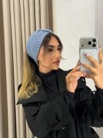 هدبند رنگ آبی روشن - Image 4