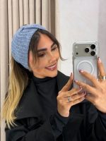 هدبند رنگ آبی روشن