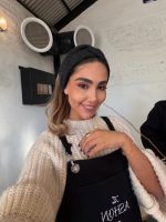 هدبند رنگ زغالی