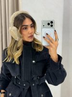 گوشگیر رنگ نسکافه ای