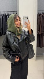 کلاه بالاکلاوا رنگ یشمی