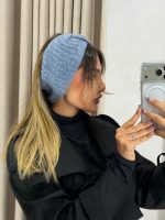 هدبند رنگ آبی روشن - Image 2