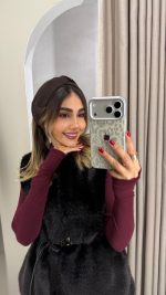 هدبند رنگ قهوه ای سوخته - Image 3